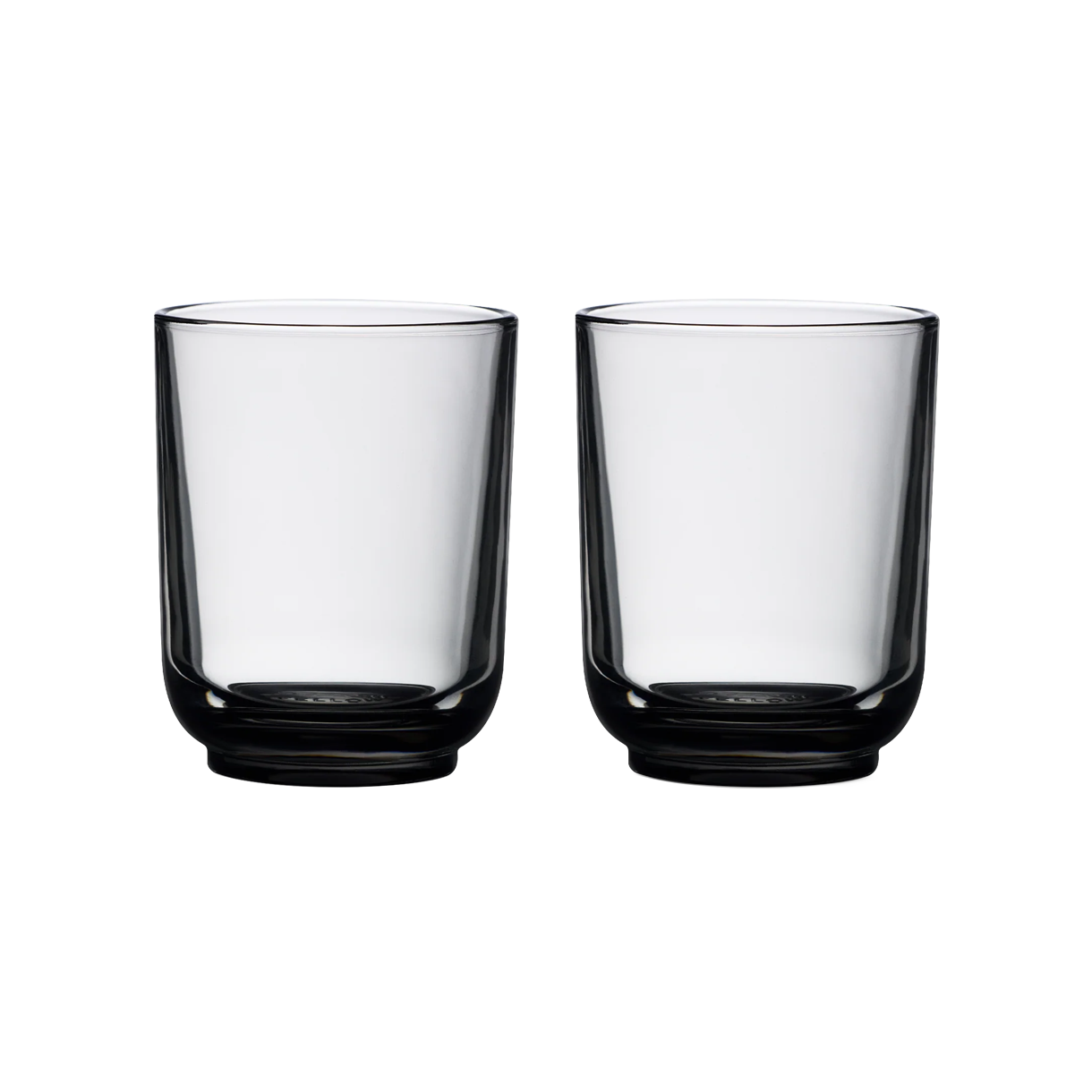 펠로우 퍼치 라떼 글라스 2개 세트 11oz - 스모크(Fellow Perch Latte Glass Set (2 pcs) 11 oz – Smoke)
