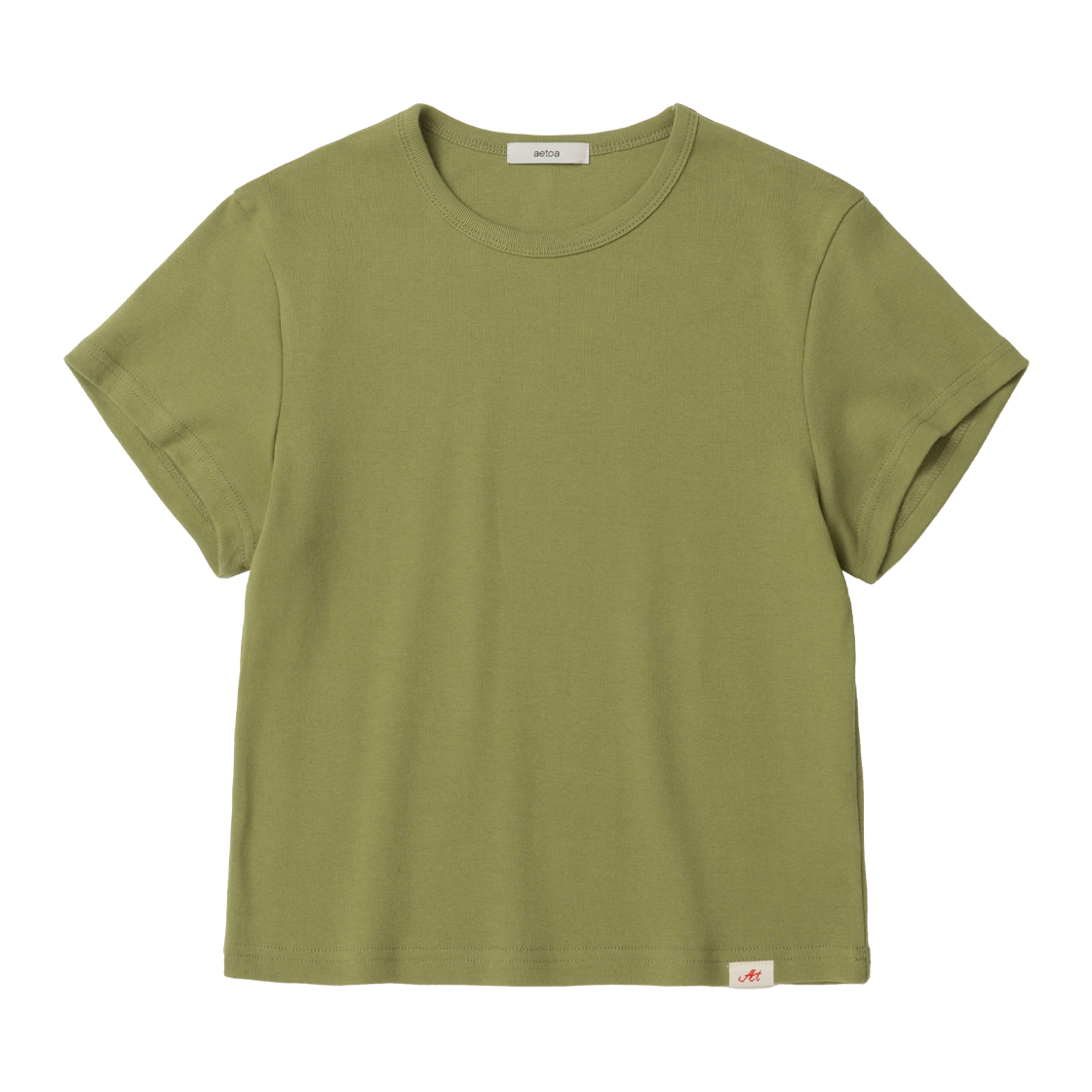 AT023OLV aetoa At Basic T-Shirt Olive