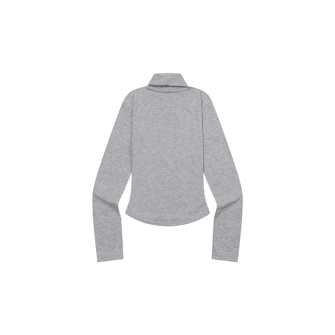 무센트 델로라 폴라넥 굴림 긴팔 티 (6컬러) 그레이(MUCENT Delora Turtle Nect T (6Color) Gray) - 2