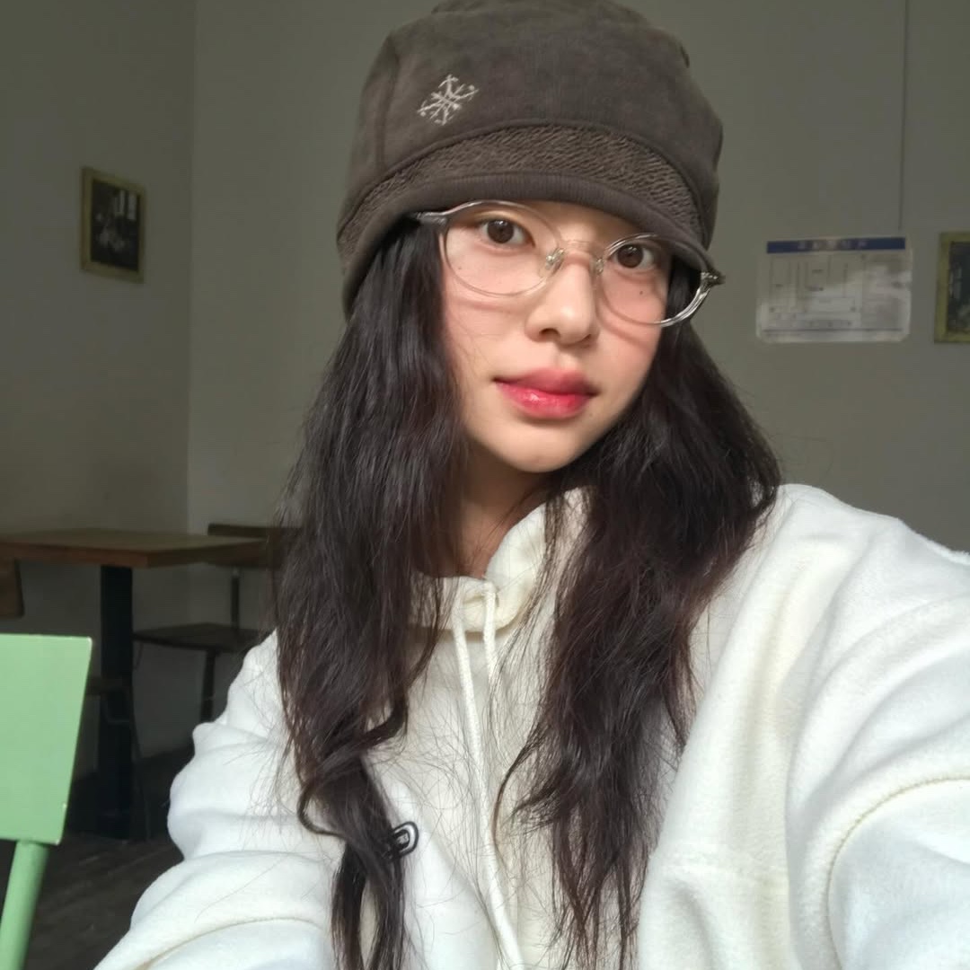 SPORT CHAMBER Grid Fleece Ivory 착용 스타일 - 2