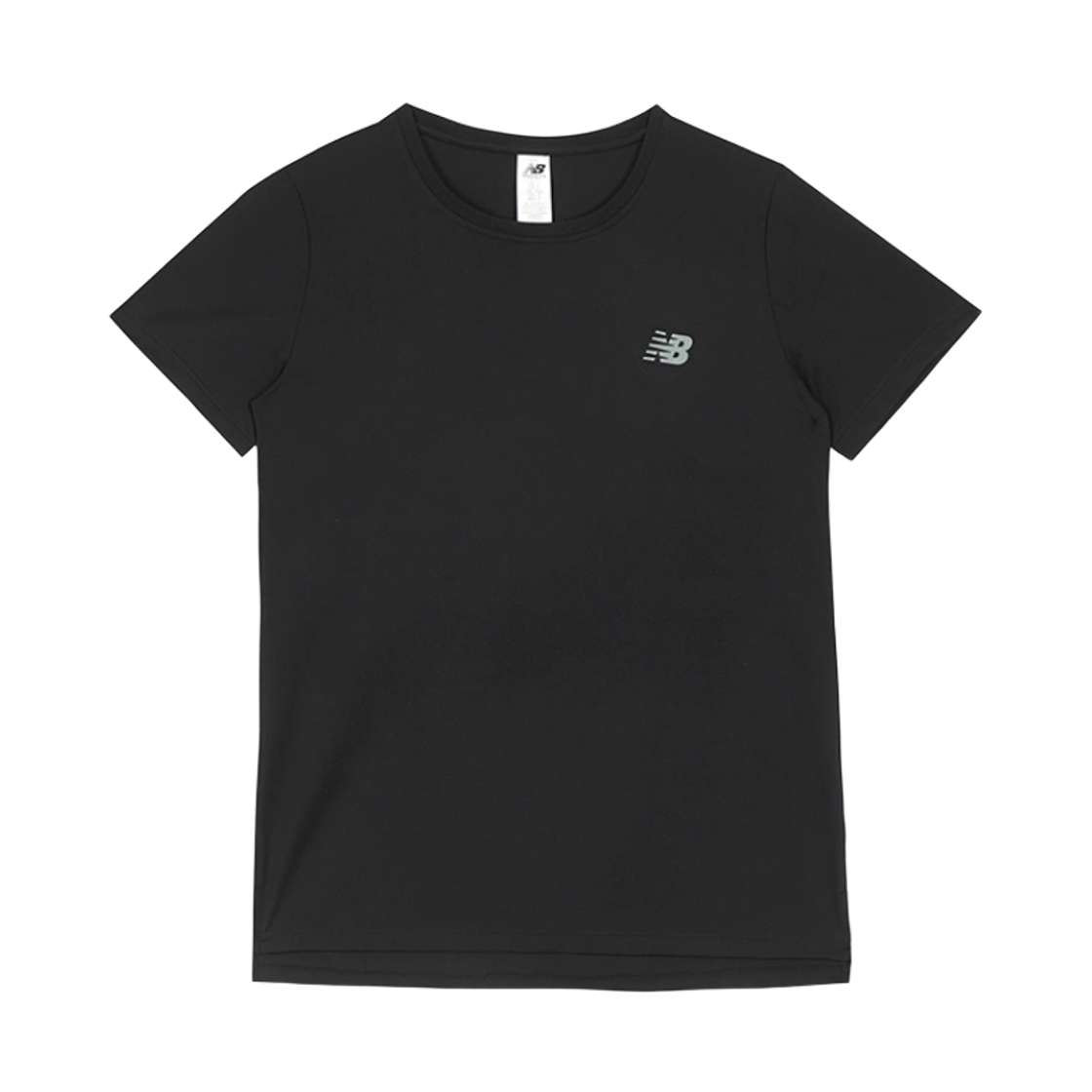 WT51244BK (W) New Balance Race Day T-Shirt Black