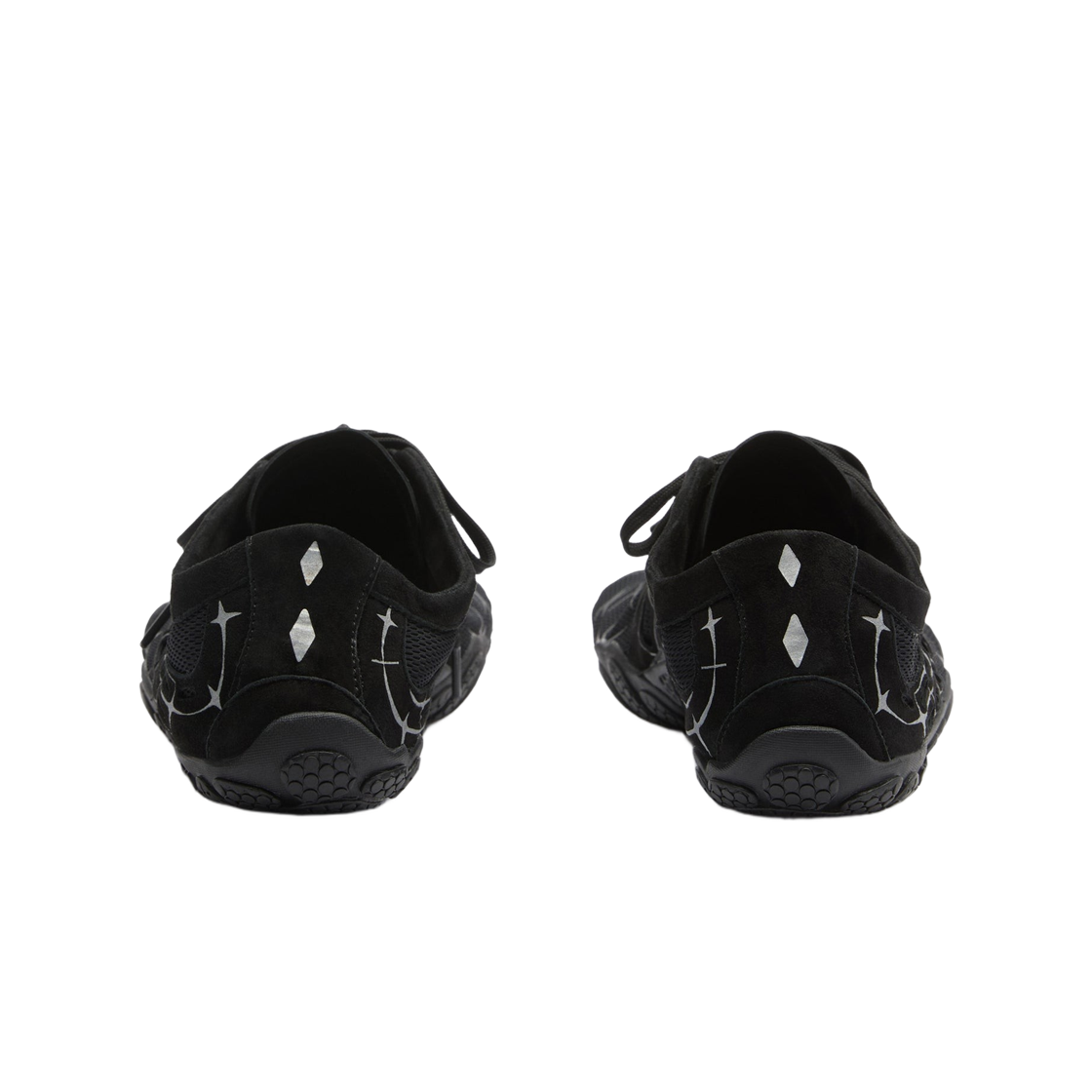 (W) 비브람 파이브핑거스 씨야 LS 에보 블랙 리플렉티브((W) Vibram Fivefingers Seeya LS Evo Black Reflective) - 3