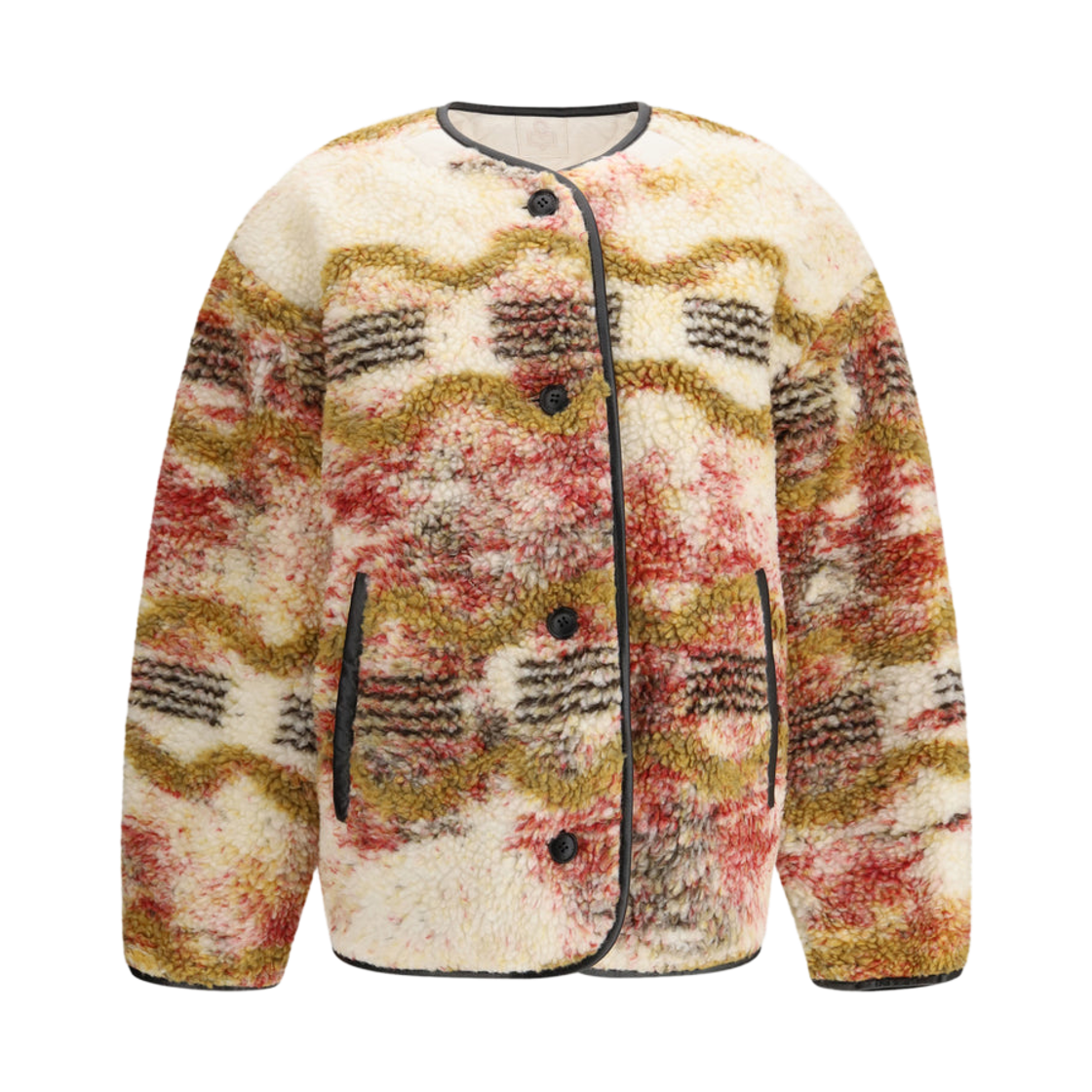 MA0535FB-D1C05E-ECOE (W) Isabel Marant Etoile Umala Reversible Jacket Ecru Ochre - 26SS