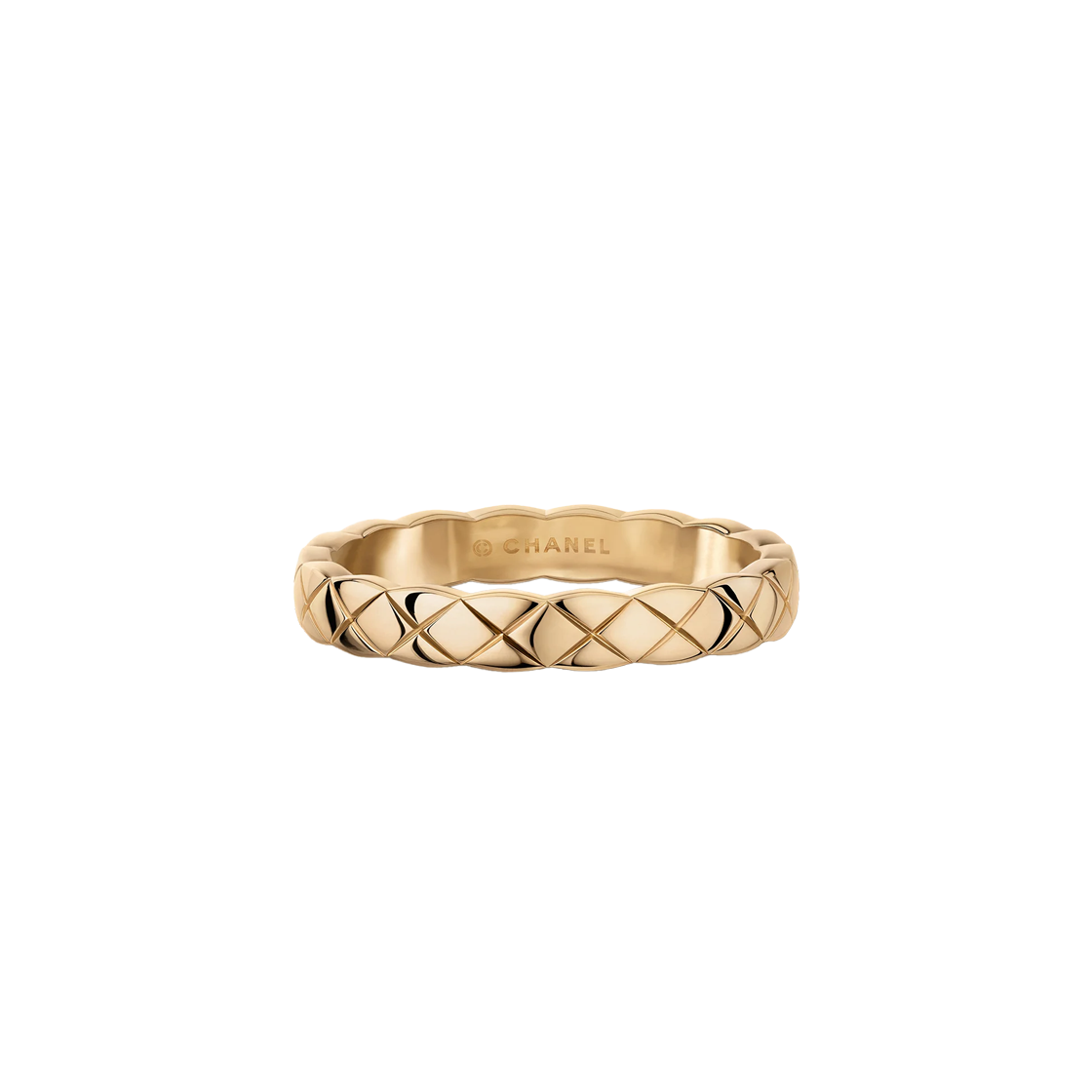 샤넬 코코 크러쉬 링 미니 베이지골드 49호(Chanel Coco Crush Mini Ring Beige Gold Size 49)