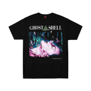 Geeks Rule x Ghost In The Shell x Infinite Archives Silkscreen Printing T-Shirt Black