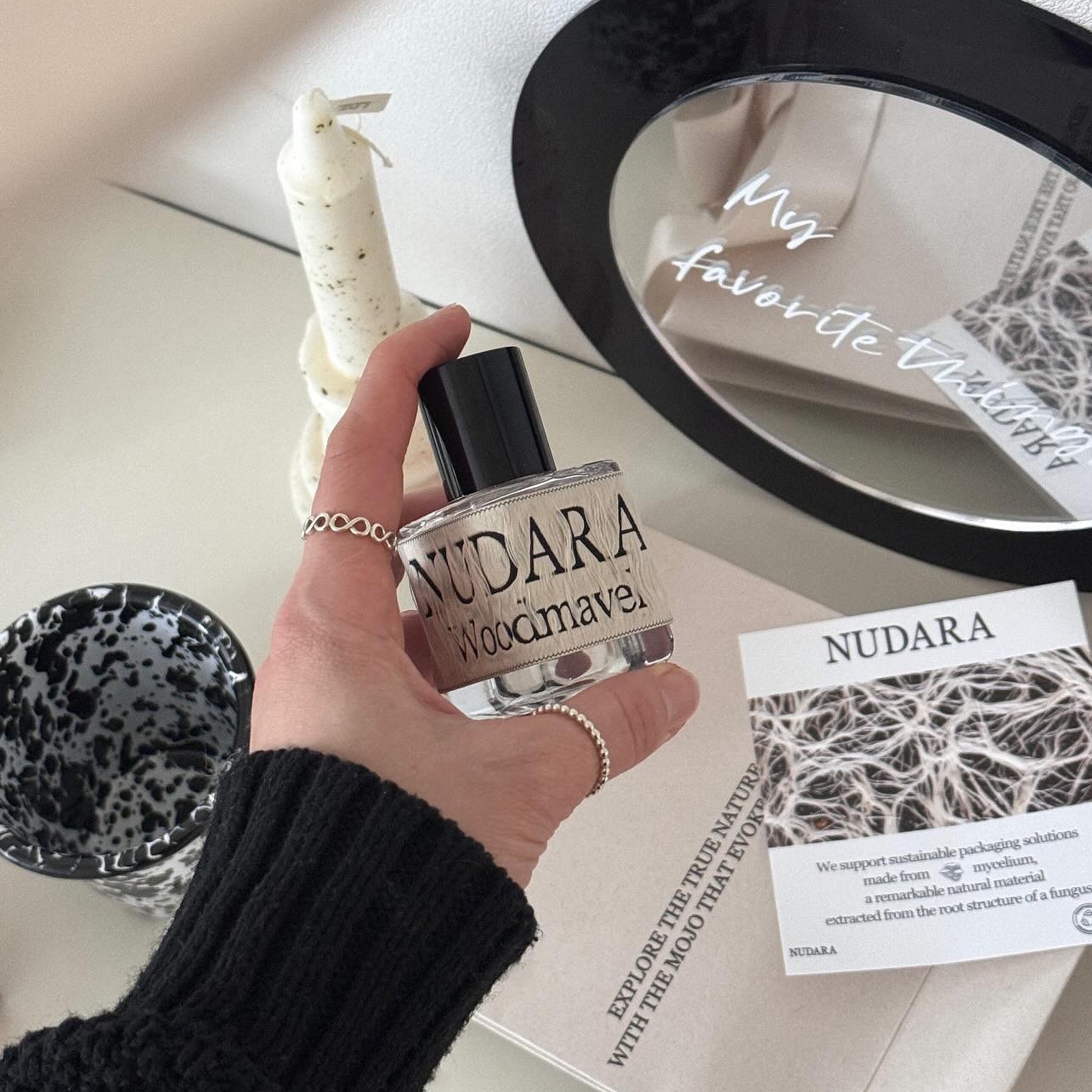 NUDARA Eau de parfum 30ml (6 Scents · Select 1) 착용 스타일