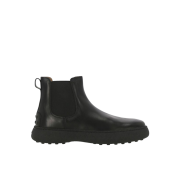 Tod's Leather Chelsea Boots Black