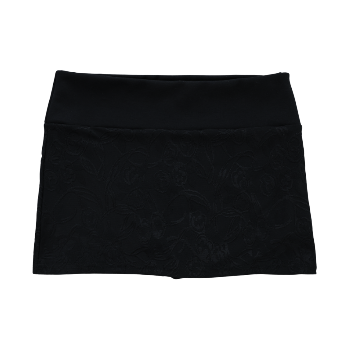 미애 플로럴 쟈가드 셋업 스커트 블랙(Miae Floral Jacquard Set-up Skirt Black) - 6