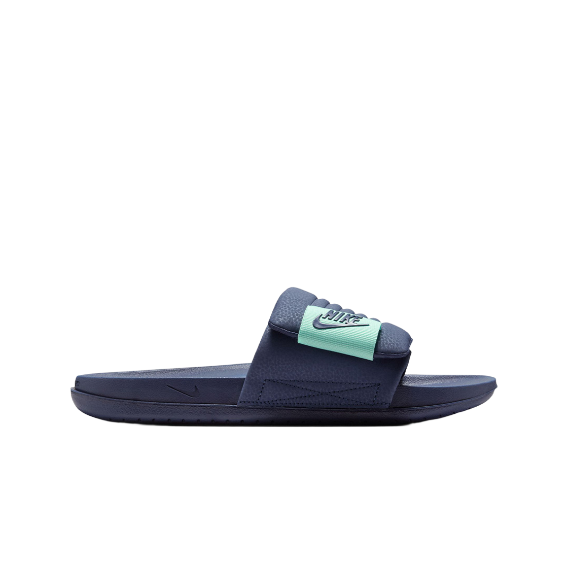 DQ9624-401 Nike Offcourt Adjust Slide Midnight Navy Mint Foam