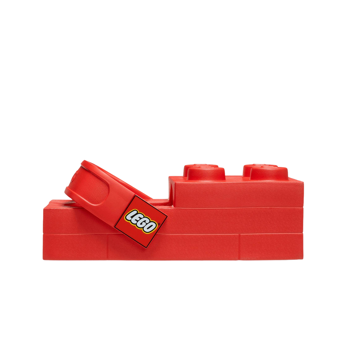 레고 x 크록스 브릭 클로그 브라이트 레드(Lego x Crocs Brick Clog Bright Red)
