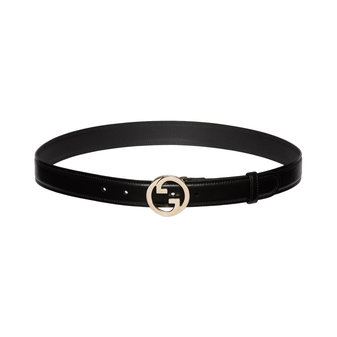 (W) 구찌 블론디 벨트 블랙 레더((W) Gucci Blondie Belt Black Leather) - 1
