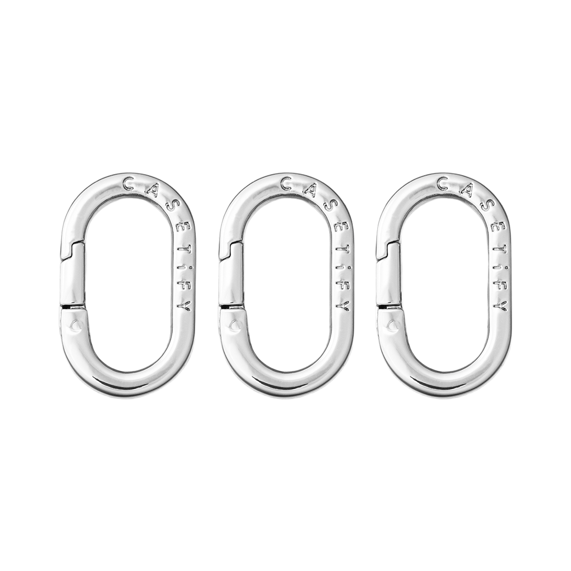 케이스티파이 x 지드래곤 참 링크 샤이니 실버(Casetify x G-DRAGON Charm Links Shiny Silver)