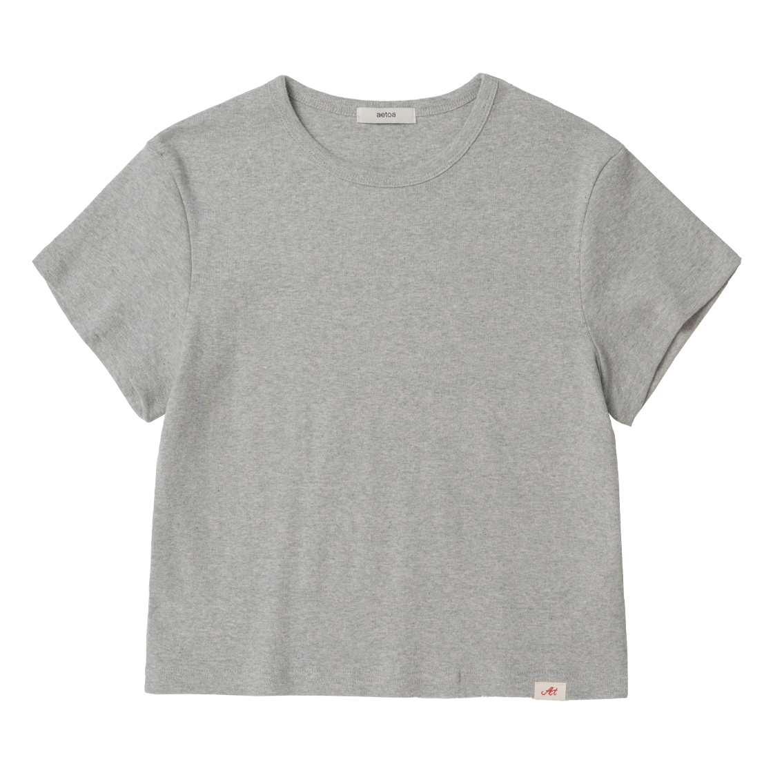 AT023GRA aetoa At Basic T-Shirt Gray
