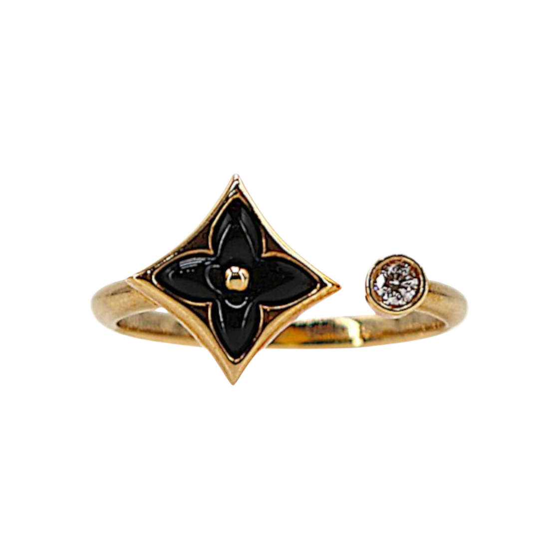 ITBMB38R853V Louis Vuitton Color Blossom Mini Star Ring - Yellow Gold