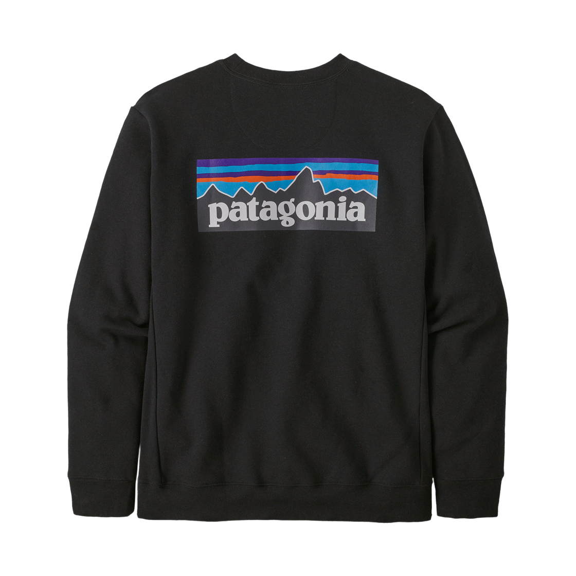 39657 Patagonia P-6 Logo Uprisal Crew Sweatshirt Black