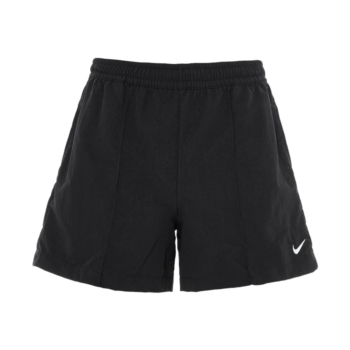 FV6623-010 (W) Nike NSW Everything Woven Mid Rise 5 Inch Shorts Black White - Asia