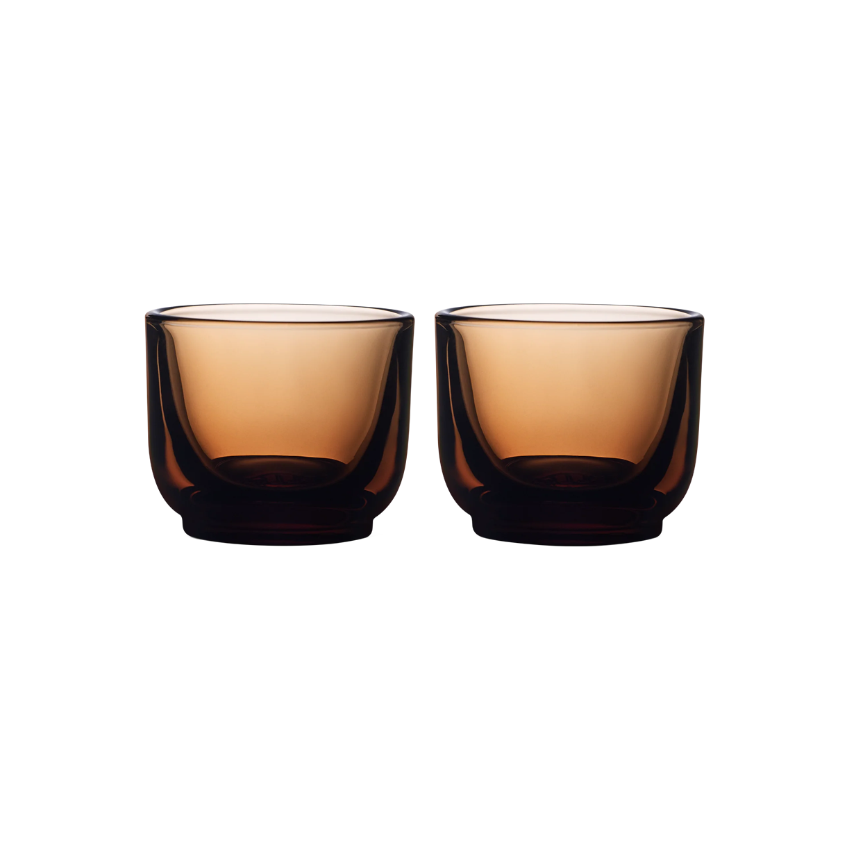펠로우 퍼치 에스프레소 글라스 2개 세트 3oz - 앰버(Fellow Pirch Espresso Glass Set of 2 (3oz) - Amber)