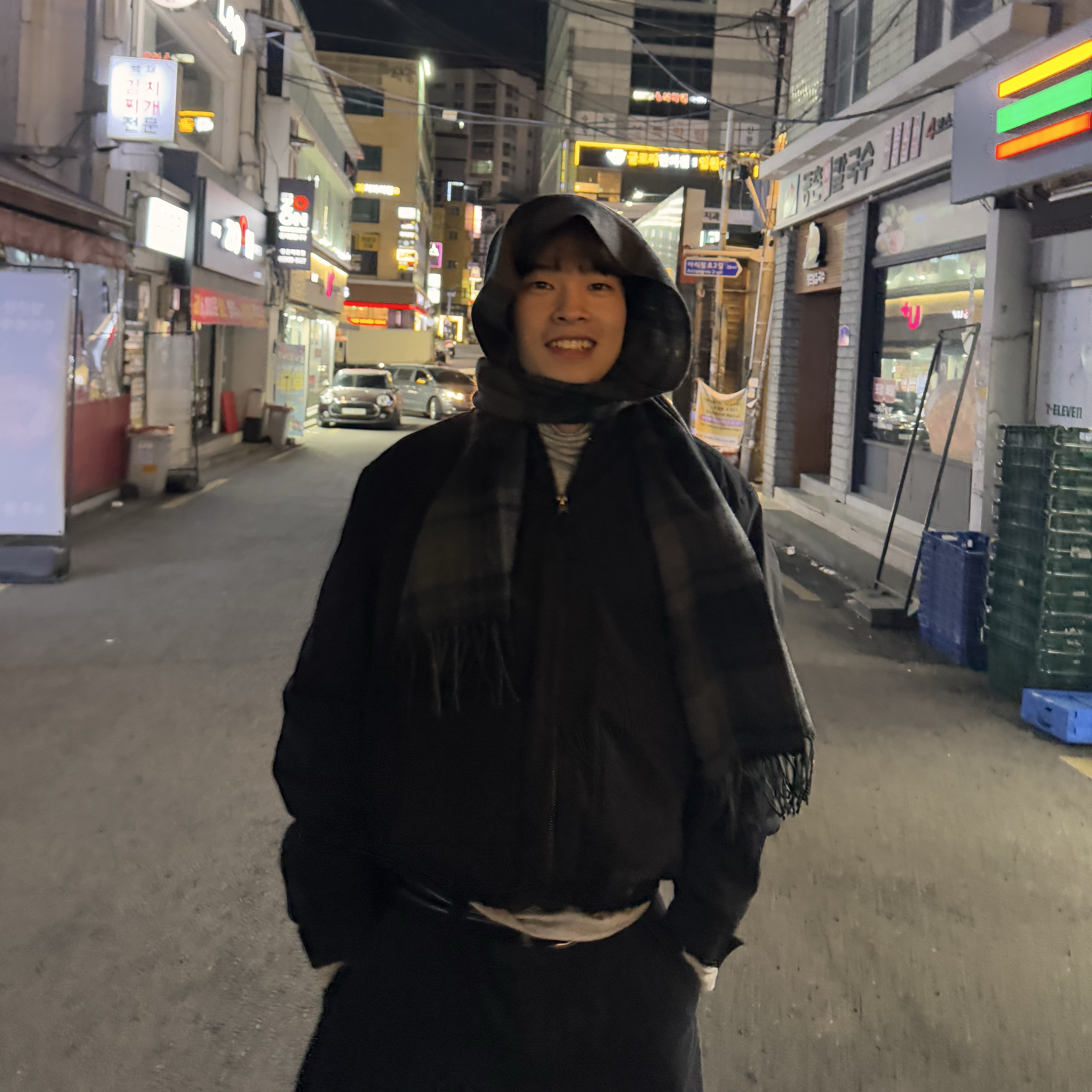 Asics Jog 100 2 Black 착용 스타일 - 1