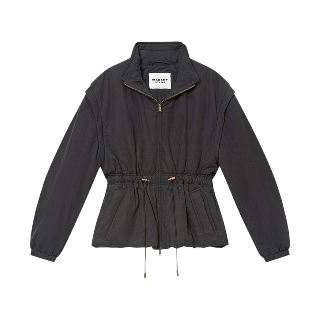 MA0007FB-C3G01E-02FK (W) Isabel Marant Dastyni Coat Black - 26SS