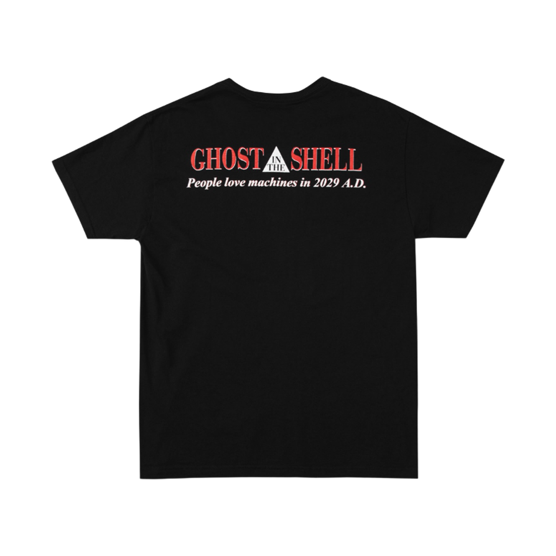 긱스 룰 x 공각기동대 x 인피니트 아카이브스 실크스크린 프린팅 티셔츠 블랙(Geeks Rule x Ghost In The Shell x Infinite Archives Silkscreen Printing T-Shirt Black) - 2