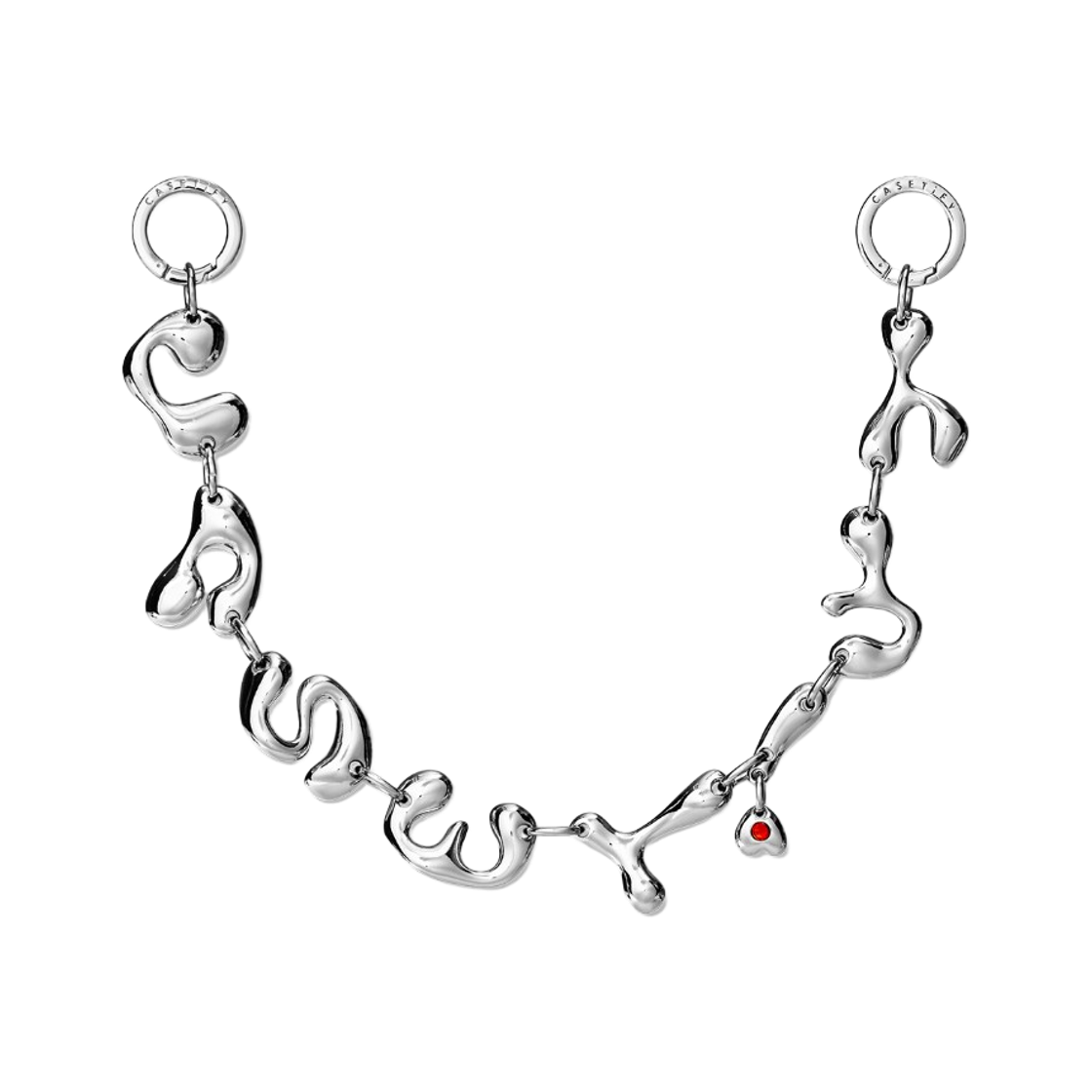 케이스티파이 x 지드래곤 키체인 참 스크립트 체인