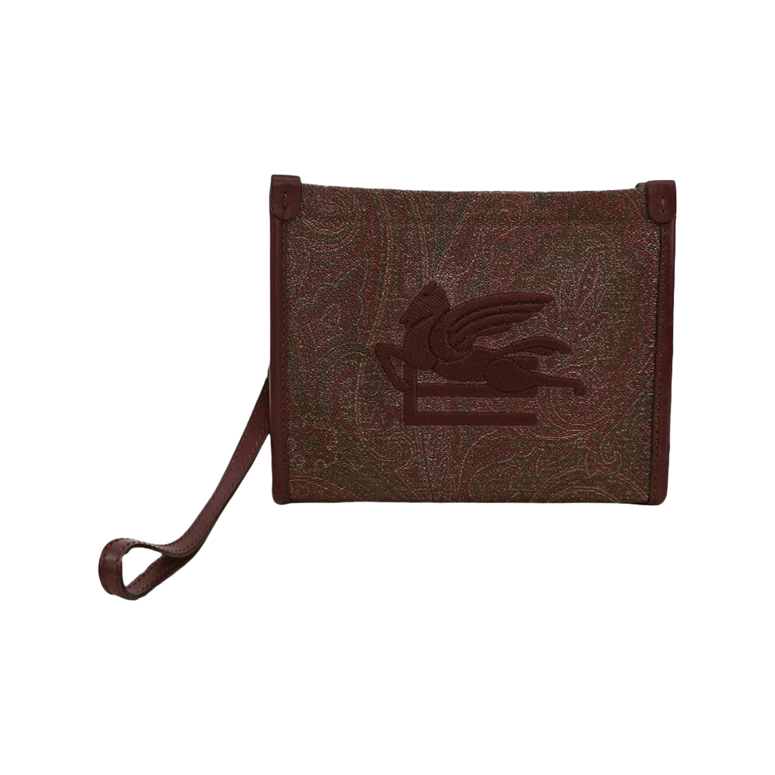 에트로 테수토 페이즐리 클러치 브라운(Etro Tessuto Paisley Clutch Brown)