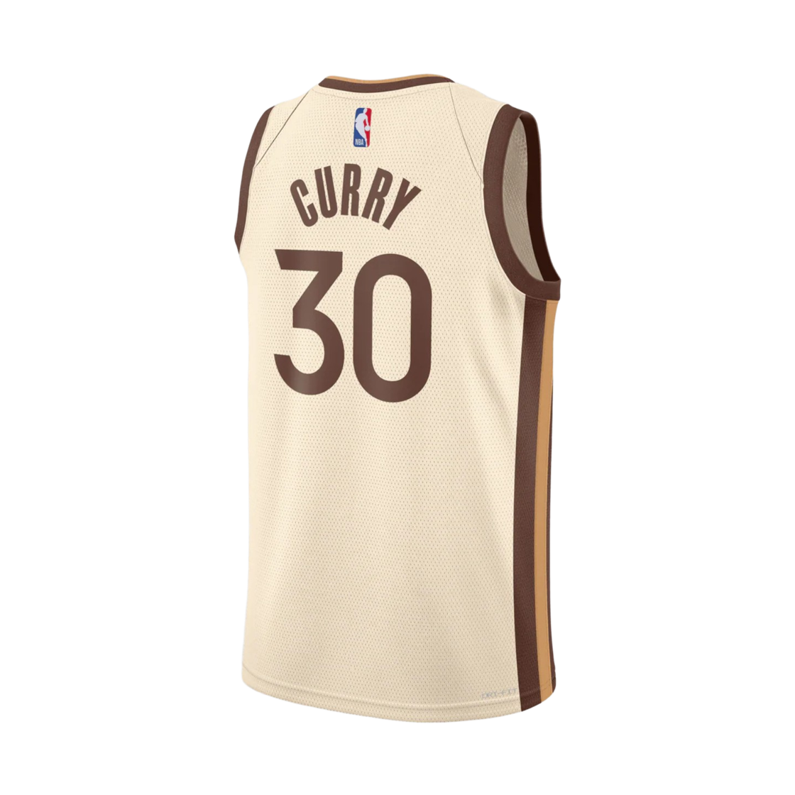 나이키 스테판 커리 골든 스테이트 워리어스 시티 에디션 NBA 스윙맨 저지 내츄럴 (HM5981-123) (마킹 버전)(Nike Stephen Curry Golden State Warriors City Edition NBA Swingman Jersey Natural (HM5981-123) (Marking Ver.)) - 2