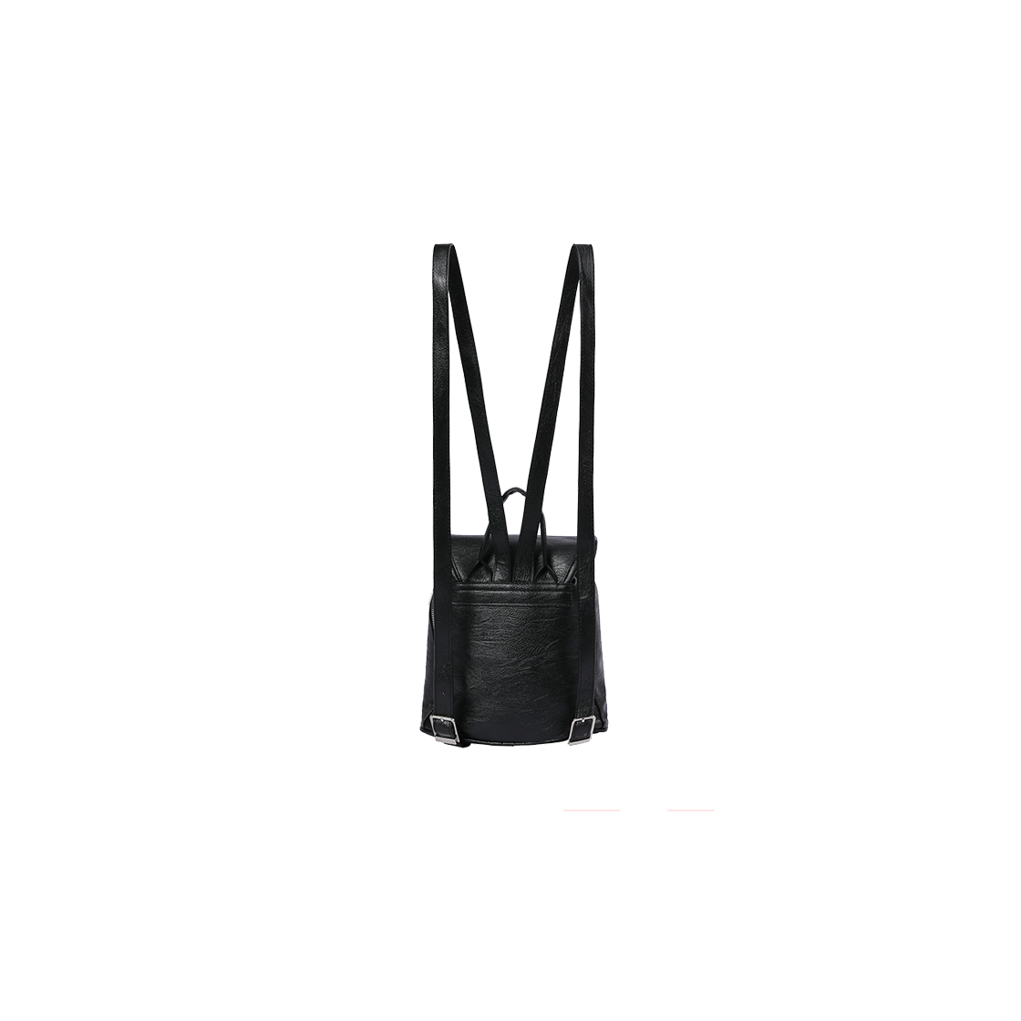 무센트 루넬 메탈 로고 레더 미니 백팩 남녀공용 블랙(MUCENT Lunelle Metal Logo Leather Mini Backpack Unisex Black) - 2