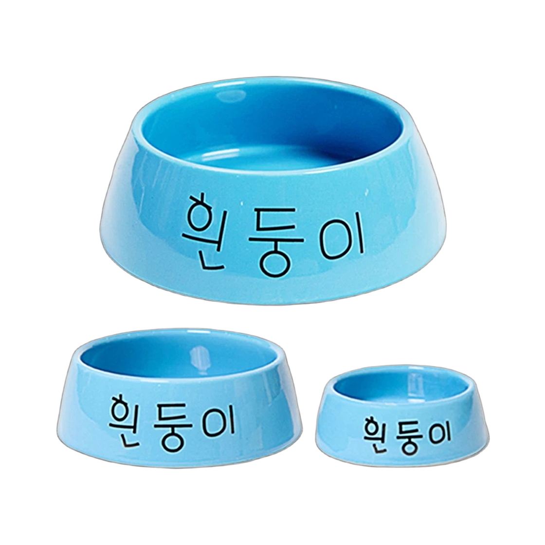 댄꼼마 x 짱구 흰둥이 빅그릇1P & 미니그릇2P 스페셜세트(DANCOMMA x Crayon Shin Chan Shiro Big Bowl & Shiro Mini Bowl Set)