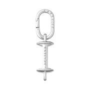 Casetify x G-DRAGON Charm Base Shiny Silver