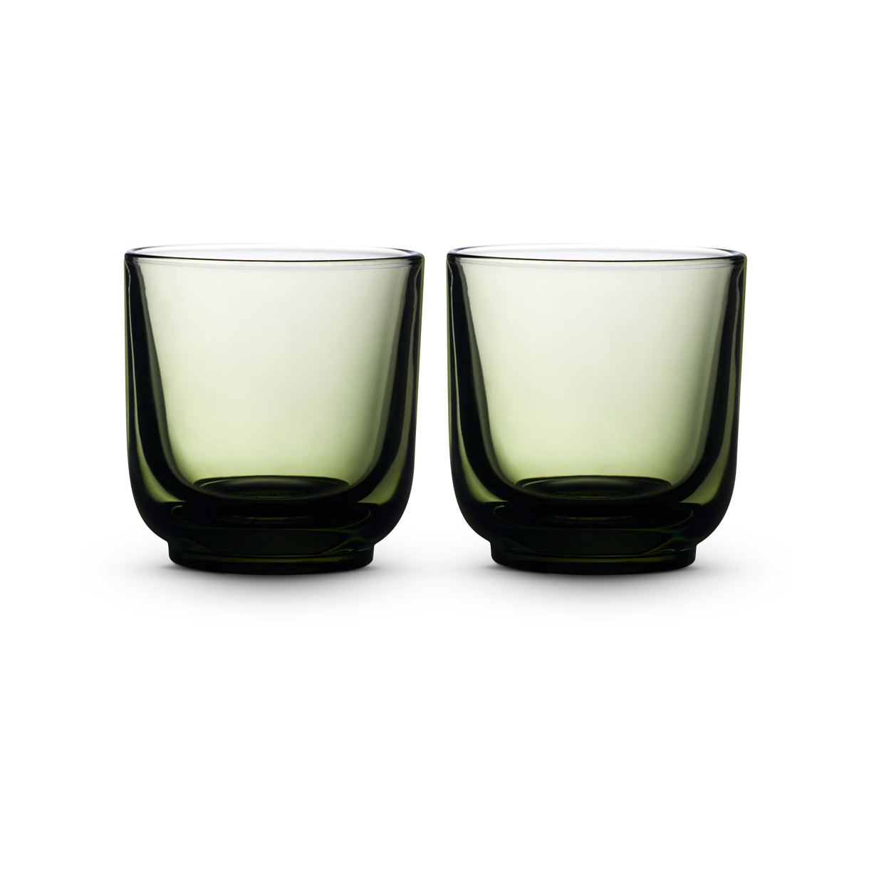 펠로우 퍼치 카푸치노 글라스 2개 세트 6.5oz - 우드랜드(Fellow Pirch Cappuccino Glass Set of 2 (6.5oz) - Woodland)
