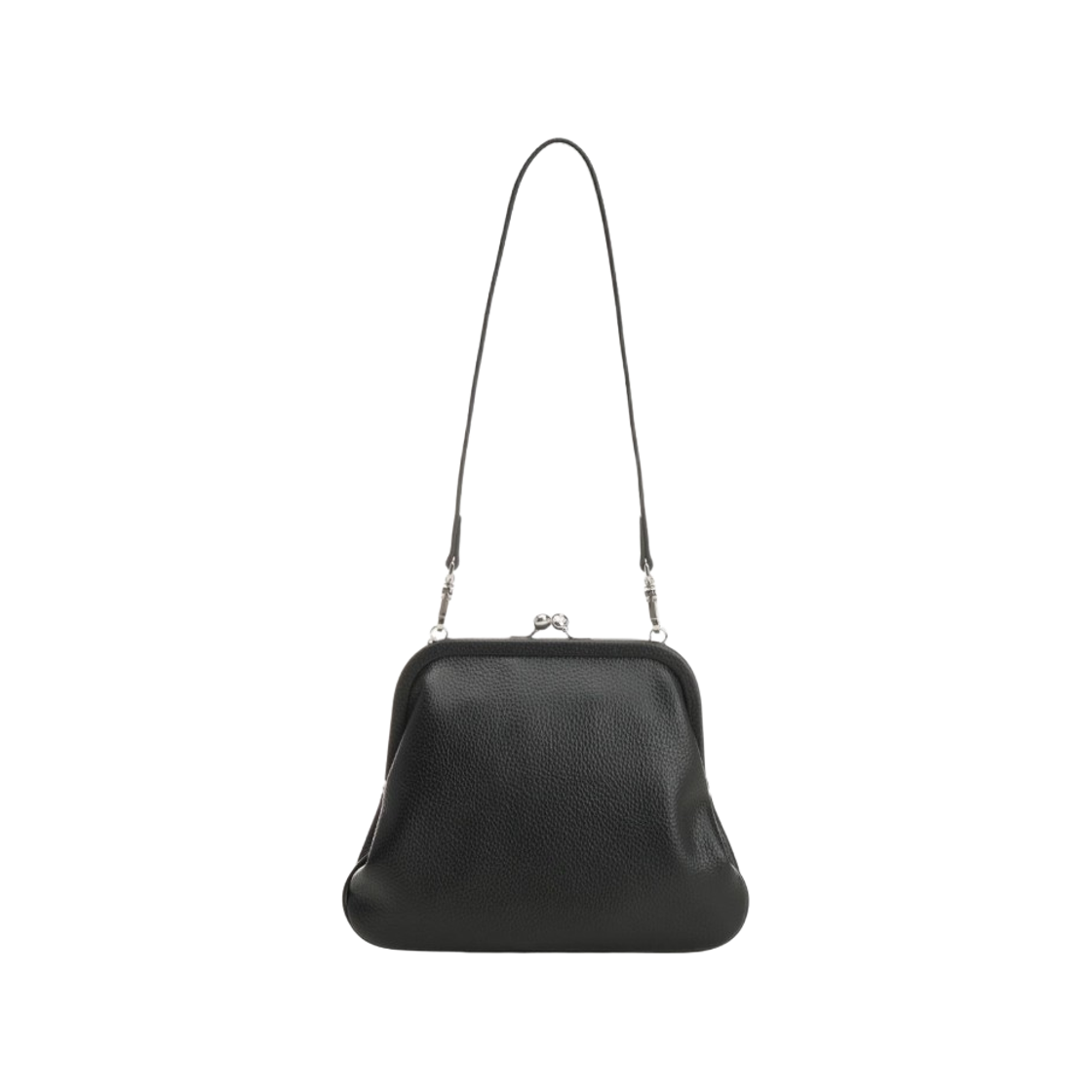 비비안 웨스트우드 클라스프 클로저 비비안 숄더백 블랙(Vivienne Westwood Clasp Closure Vivienne Shoulder Bag Black) - 2