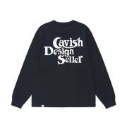 CAVISH Star Seller Logo LS Tee Navy