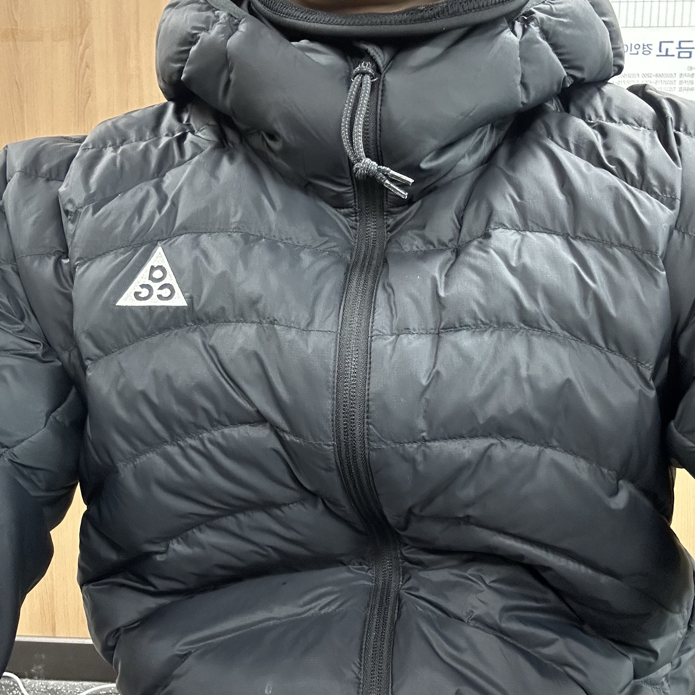 Nike ACG Lava Flow Therma-Fit ADV Jacket Black Summit White - Asia 착용 스타일
