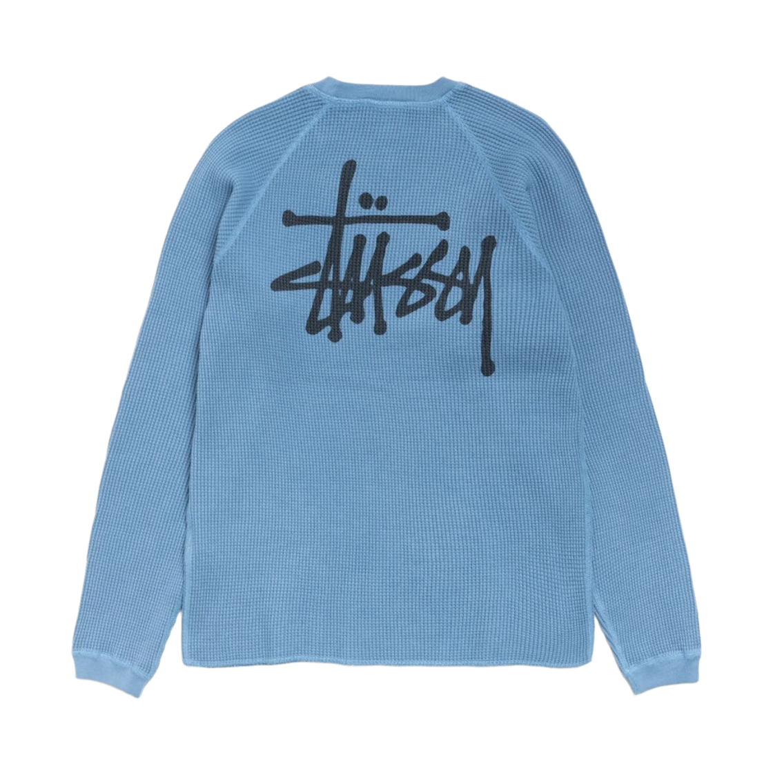 스투시 래글런 써멀 롱슬리브 크루 더스트 블루(Stussy Raglan Thermal LS Crew Dust Blue)