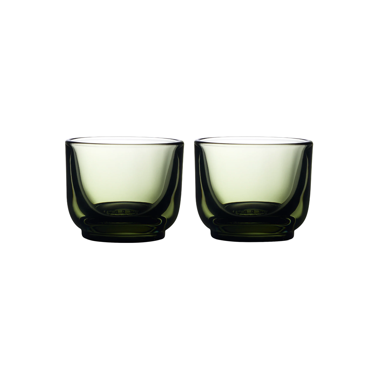 펠로우 퍼치 에스프레소 글라스 2개 세트 3oz - 우드랜드(Fellow Pirch Espresso Glass Set of 2 (3oz) - Woodland)