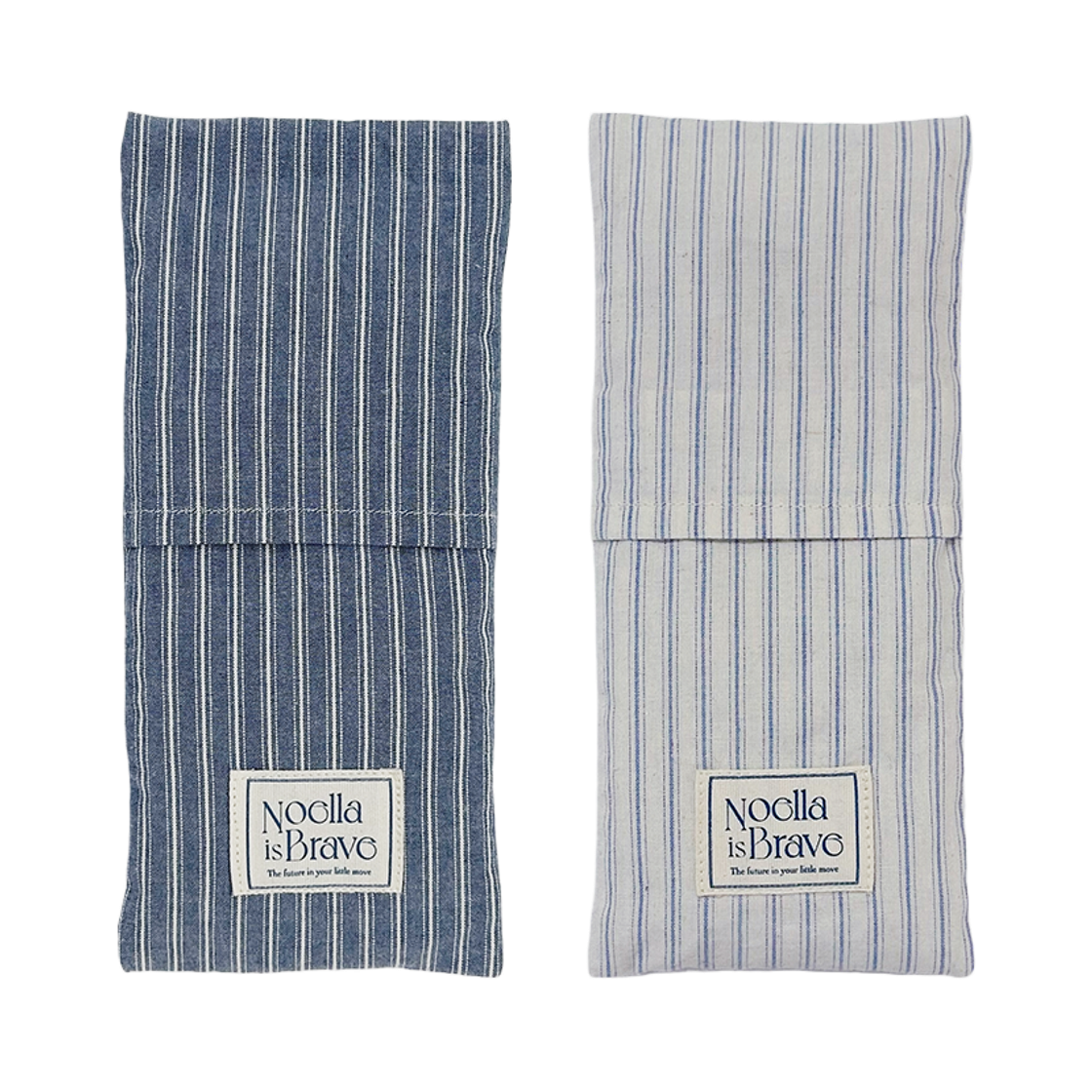 노엘라이즈브레이브 아이필로우-베이직 (IVORY/BLUE)(NOELLA IS BRAVE EYE PILLOW-BASIC (IVORY/BLUE)) - 1