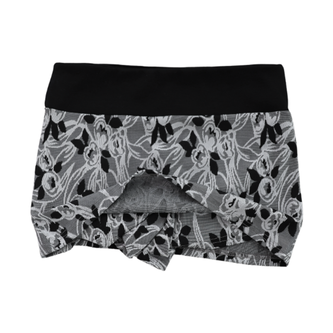 미애 플로럴 쟈가드 셋업 스커트 그레이(Miae Floral Jacquard Set-up Skirt Gray) - 4