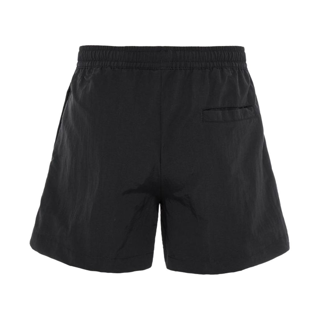(W) 나이키 NSW 에브리씽 우븐 미드 라이즈 5인치 쇼츠 블랙 화이트 - 아시아((W) Nike NSW Everything Woven Mid Rise 5 Inch Shorts Black White - Asia) - 2