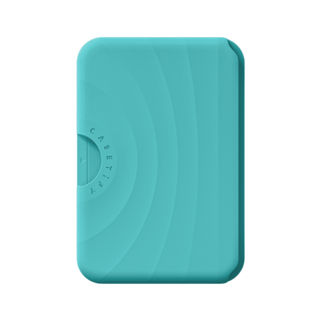 케이스티파이 x 지드래곤 스내피 리플 월렛 민트 블루(Casetify x G-DRAGON Snappy Ripple Wallet Mint Blue)