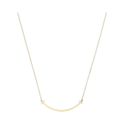 Tiffany & Co. Tiffany T Smile Pendant Small Yellow Gold