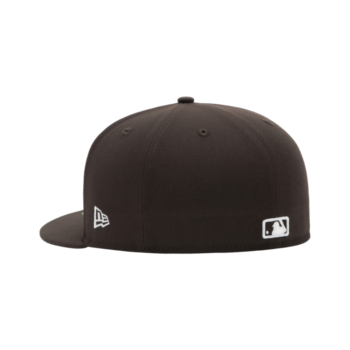뉴에라 MLB 뉴욕 양키스 베이직 아웃라인 피티드 캡 브라운 스웨이드(New Era MLB New York Yankees Basic Outline Fitted Cap Brown Suede) - 2