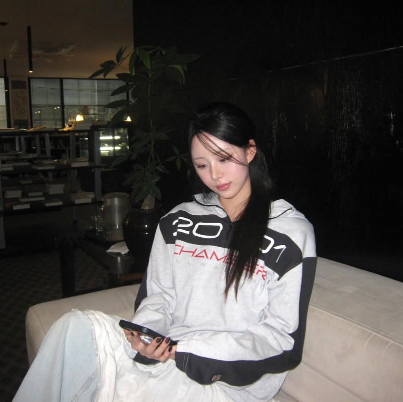 SPORT CHAMBER Guard Hood T-Shirt 1% Gray 착용 스타일 - 4