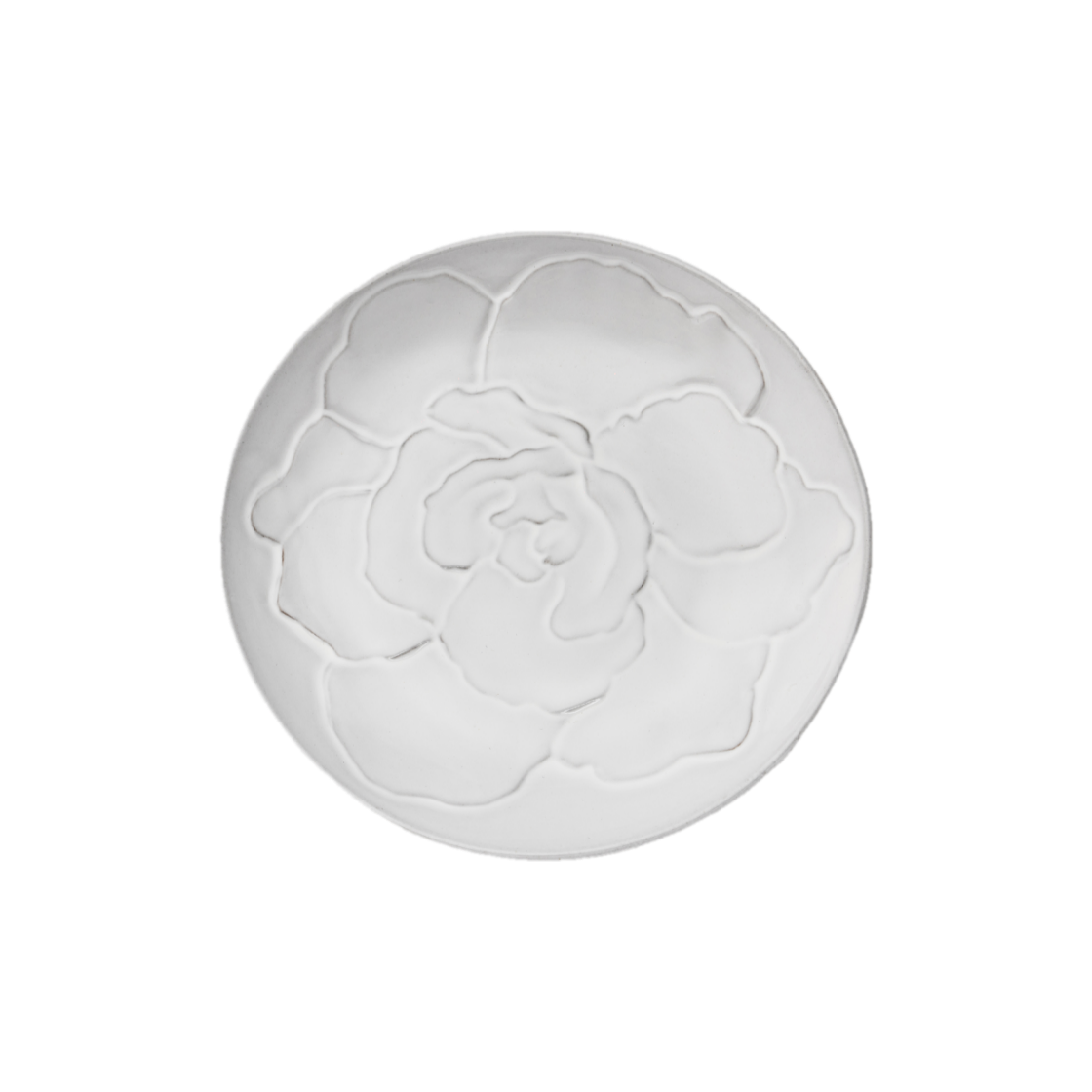 [3% 적립] 정희진도자기 로즈원형접시 다크그레이([3% 적립] Jungheejin creamic Rose Round Plate Dark grayish white) - 1