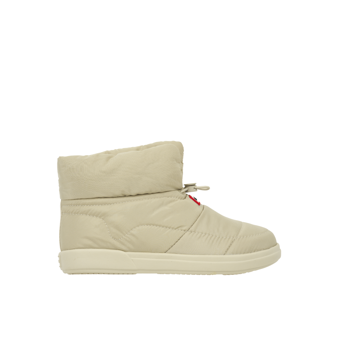 (W) 헌터 인 아웃 푸퍼 부티 캔버스 크림((W) Hunter In Out Puffer Booties Canvas Cream)