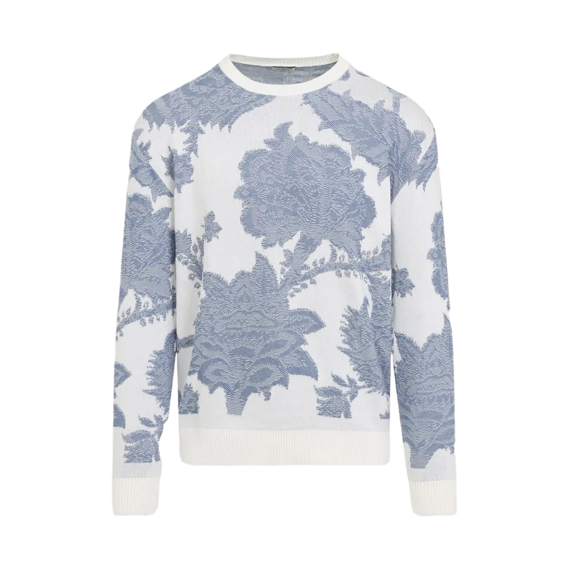 MRKF0003AQ108S8478 Etro Floral Intarsia Knit Multicolour