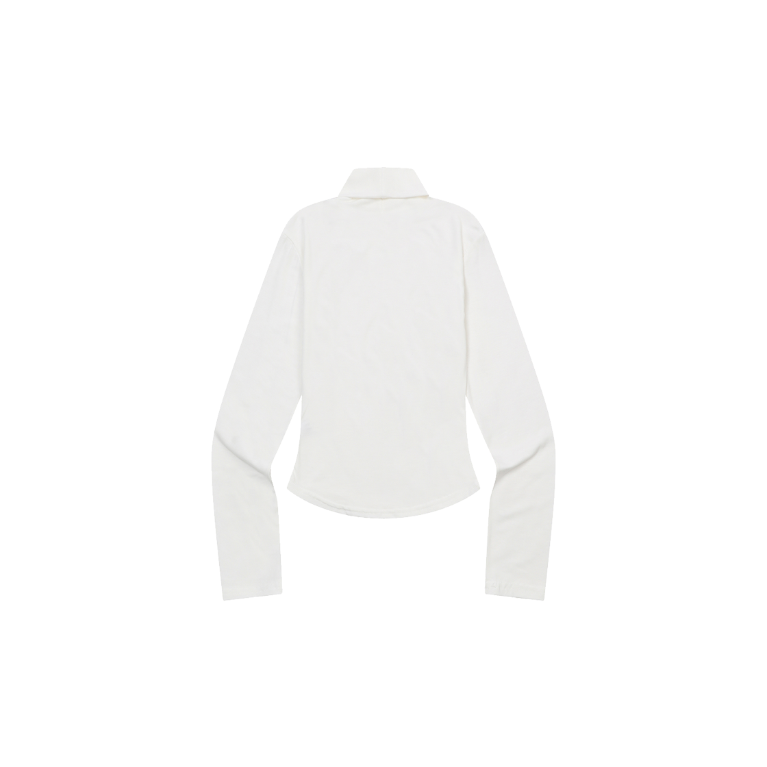 무센트 델로라 폴라넥 굴림 긴팔 티 (6컬러) 아이보리(MUCENT Delora Turtle Nect T (6Color) Ivory) - 2