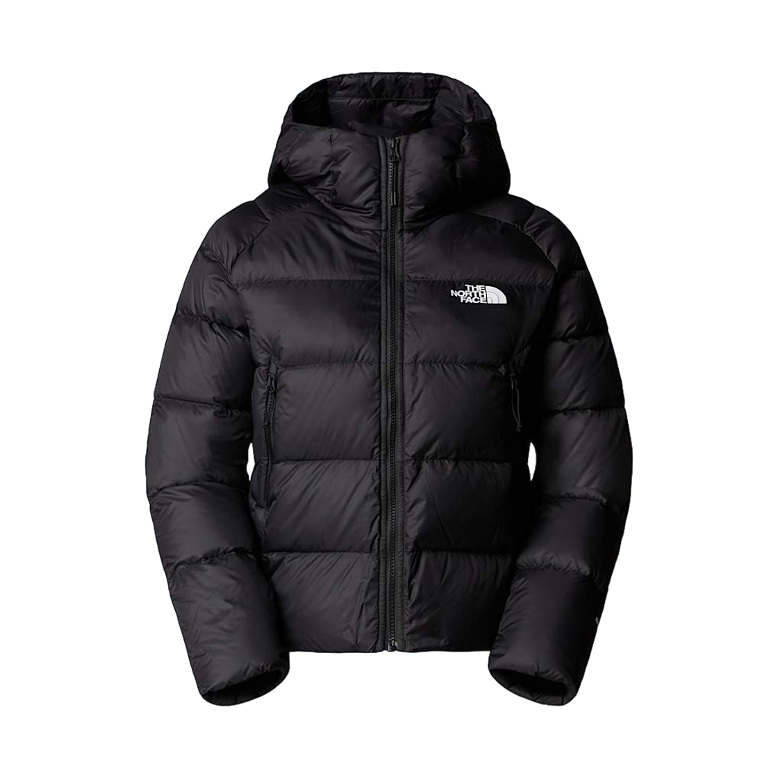 (W) 노스페이스 히알라이트 다운 후드 자켓 TNF 블랙((W) The North Face Hyalite Down Hooded Jacket TNF Black) - 1