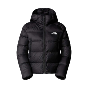 (W) The North Face Hyalite Down Hooded Jacket TNF Black