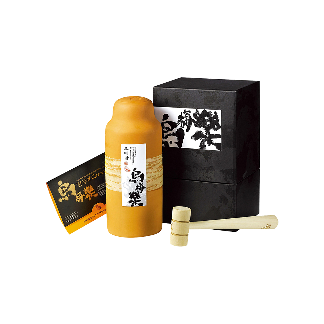 배상면주가 오매락퍽 한국형 브랜디 세레머니주 500ml 40도 술 선물세트(BSM Brewery O-meA-raq Pug 500ml Liquor Gift Box)